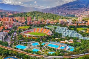 Estadio Atanasio Girardot de Medellín.