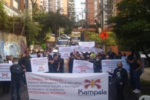 Las familias evacuaron los apartamento hace dos años.
