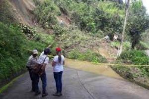 Hay riesgo de deslizamientos e inundaciones en 72 municipios.