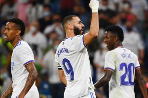 Benzema marcó en el triunfo de Real Madrid