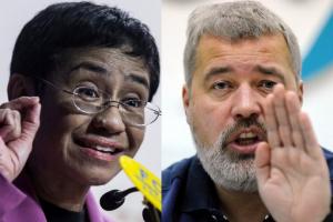 Otorgan el Premio Nobel de la Paz a Maria Ressa y Dmitry Muratov