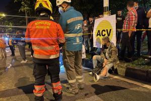 Las autoridades investigan las causas del choque de un camión recolector de basuras