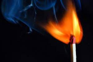 Niña de 13 años se prendió fuego 