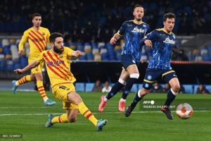 Napoli vs Barcelona 2022-I; Europa League
