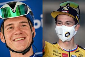 Evenepoel y Roglic