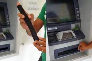 Robo Cajero automático 