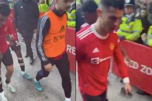 Cristiano Ronaldo, Everton vs Manchester United