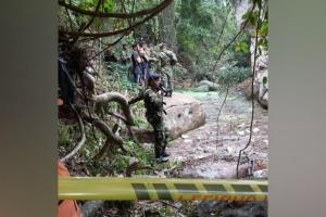 Un menor y su abuelo siguen desaparecidos tras avalancha en Viotá 
