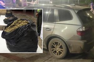 La historia del BMW que llevaba 400 kilos de “marachafa” en Sabaneta