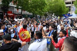 Hinchas de Real Madrid