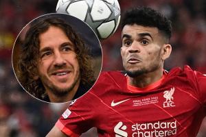 Carles Puyol elogió la "garra" de Luis Díaz