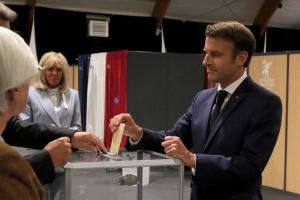 Emmanuel Macron, presidente de Francia