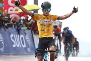 Nelson Soto ganó la etapa 2 de la Vuelta a Colombia
