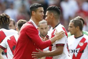 Falcao y Cristiano, titulares en empate de Rayo Vallecano con Manchester United