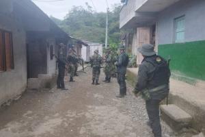 Policías en Chocó