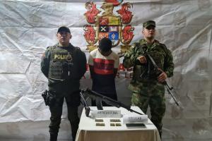 Ejército capturó a soldado que robó un fusil para venderlo al Clan del Golfo en Yarumal