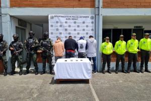 Capturados cinco presuntos integrantes de ‘Los Chasis’