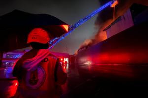 Incendio en Guayabal