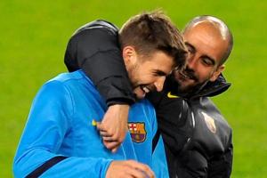 Guardiola reacciona al retiro de Piqué: "es un ser humano increíble"