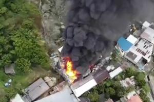 Incendio en Copacabana
