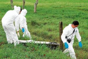 La víctima fue asesinada de varios disparos.