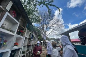 Unidad de Búsqueda intervino el cementerio de Saravena