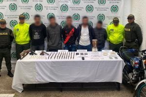 Las autoridades desarticularon  a " Los areperos", utilizaban moto taxis para distribuir estupefacientes en Anorí