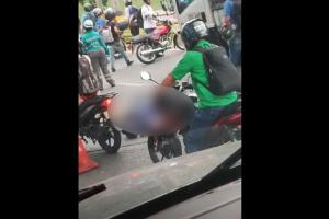 Accidente en La Minorista en Medellín