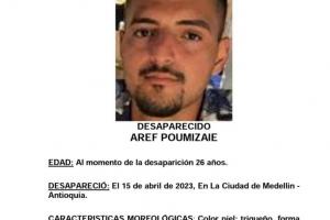 Madre desesperada busca en Medellín a su hijo sueco desaparecido