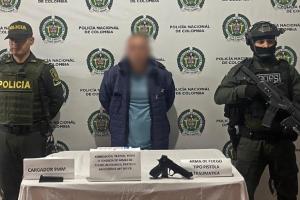 Capturado con arma traumática en Urrao, Antioquia