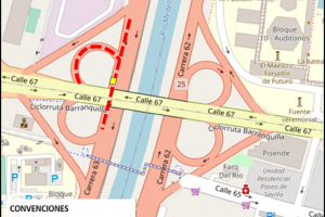 Cierre en la autopista Sur