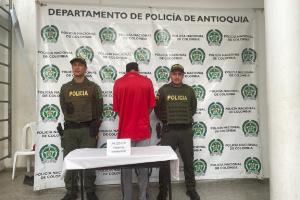 Capturado por violencia infratamiliar en Antioquia