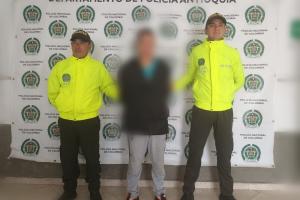 Capturado en Amagá, Antioquia, por homicidio