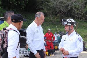 Trabajos de rescate en mina de Amagá