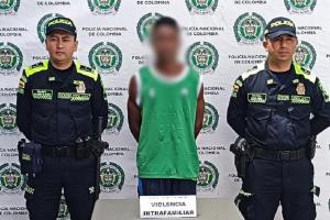 Capturado por violencia intrafamiliar en Guarne