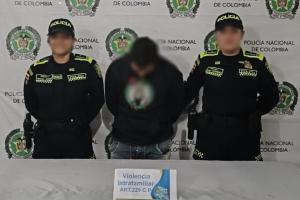 Capturado por violencia intrafamiliar en Antioquia