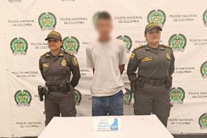 Capturado en Antioquia