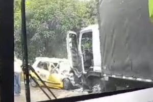 Identificaron a los muertos en accidente de tránsito en la vía Medellín- Bogotá 