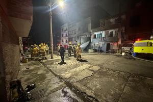 Incendio en fábrica en Medellín