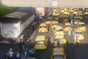 Paro de taxistas en Medellín