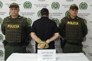Capturado por homicidio en Antioquia