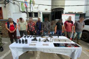 Operativos del Ejército permitieron la captura de nueve integrantes del Clan Del Golfo en San Rafael Antioquia