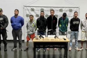 A la cárcel siete sujetos investigados por secuestrar, hurtar y desplazar a personas en el Nororiente de Medellín 
