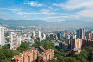 Panorámica del barrio El Poblado