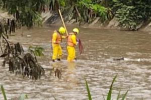 Cuerpo en el río Medellín 