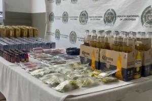 Licor que iba ingresar a la cárcel Bellavista de Medellín 