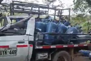 Dos personas amputadas y más de 20 heridos es el saldo del grave accidente de tránsito en Andes