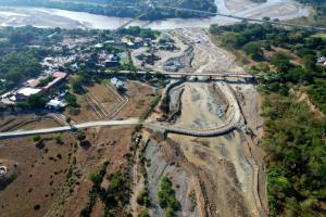 Habilitado puente sobre el río Tonusco