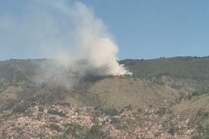 Incendio en Santa Elena, Medellín