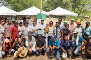 Entrega de predio en Yondó, Antioquia